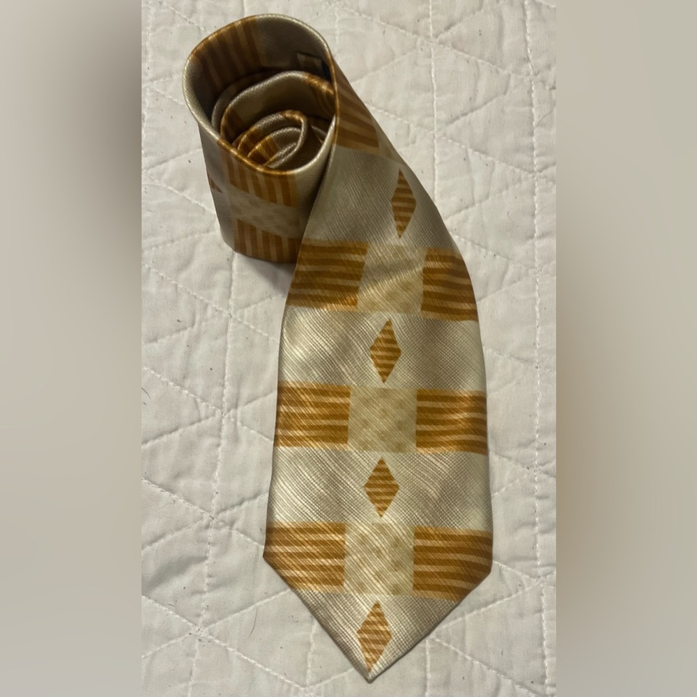 Henri Picard 100% Silk Hand Made Men’s Neck Tie Made In Korea-64 in EXTRA LONG